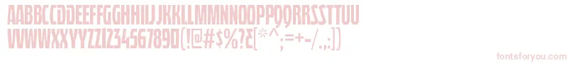 QuasixTitling Font – Pink Fonts on White Background