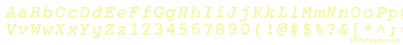 AplNormal Font – Yellow Fonts