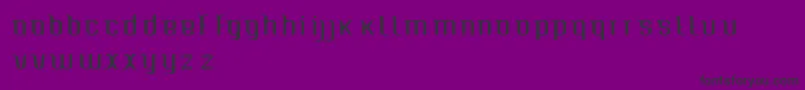 Caspianseatracked Font – Black Fonts on Purple Background