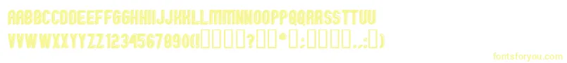 GmExpOffsetOutline Font – Yellow Fonts