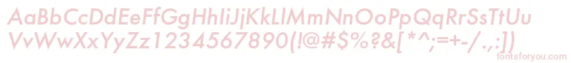 FuturiscItalic Font – Pink Fonts