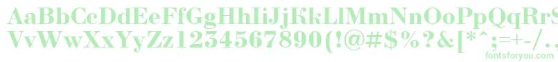 BodoninovaBold Font – Green Fonts