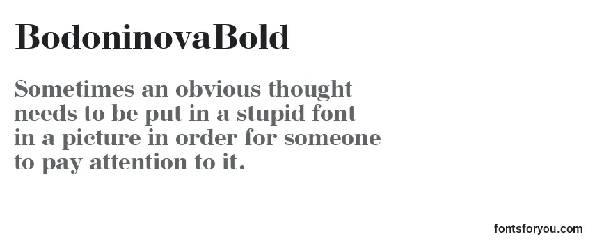 BodoninovaBold-fontti
