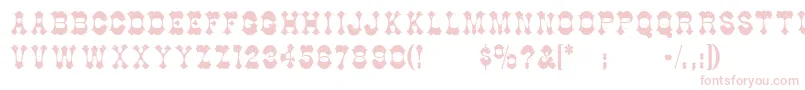 Berlooscomix Font – Pink Fonts on White Background