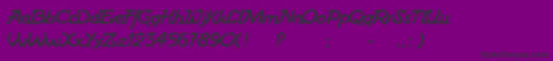 More about Haziness Font Haziness Font – Black Fonts on Purple Background