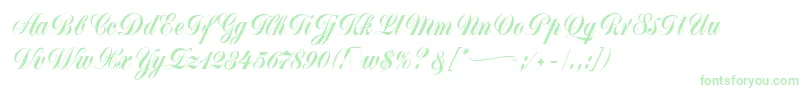 MonikaScript Font – Green Fonts