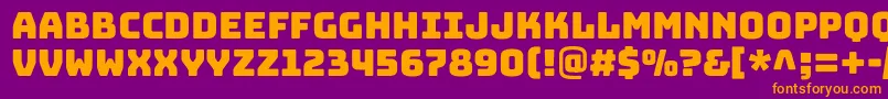 More about BungeecolorRegularSvg Font BungeecolorRegularSvg Font – Orange Fonts on Purple Background