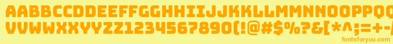 Más sobre la fuente BungeecolorRegularSvg fuente BungeecolorRegularSvg – Fuentes Naranjas Sobre Fondo Amarillo