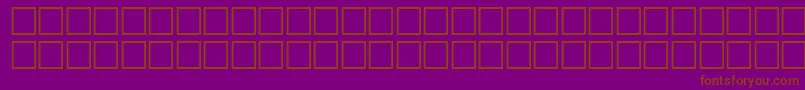 Weitere Informationen zur McsHor1SISnail2000-Schriftart McsHor1SISnail2000-Schriftart – Braune Schriften auf violettem Hintergrund