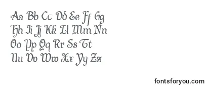 Quillswordsemital Font