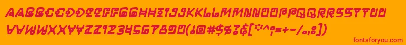 Más sobre la fuente LifeformBbBold fuente LifeformBbBold – Fuentes Rojas Sobre Fondo Naranja