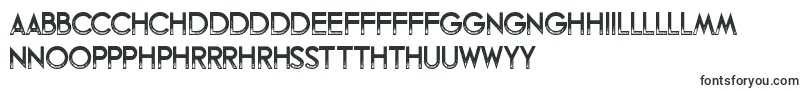 Шрифт Fandomonium – валлийские шрифты