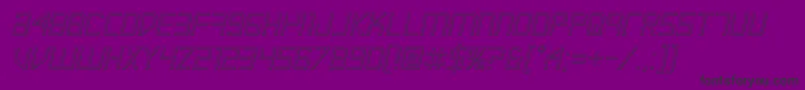 Lisätietoja Escapeartist3Dsemital-fontista Escapeartist3Dsemital-fontti – mustat fontit violetilla taustalla