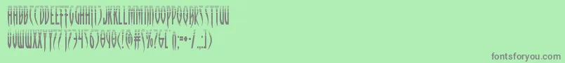 Weitere Informationen zur Inhumanityhalf-Schriftart Inhumanityhalf-Schriftart – Graue Schriften auf grünem Hintergrund