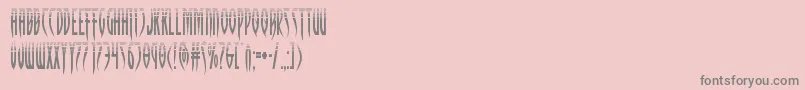 Weitere Informationen zur Inhumanityhalf-Schriftart Inhumanityhalf-Schriftart – Graue Schriften auf rosa Hintergrund