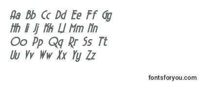 ElectrorocketBoldItalic-fontti