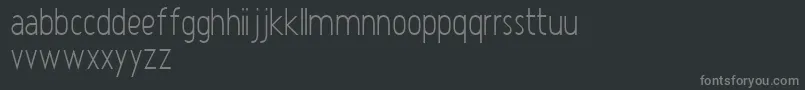 Atype1Normal Font – Gray Fonts on Black Background