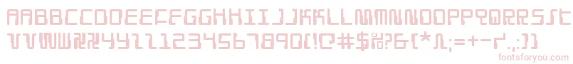 Droidlover Font – Pink Fonts on White Background