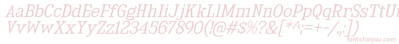 KingsbridgeLtIt Font – Pink Fonts