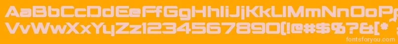 En savoir plus sur la police MontalbanBold Police MontalbanBold – polices roses sur fond orange