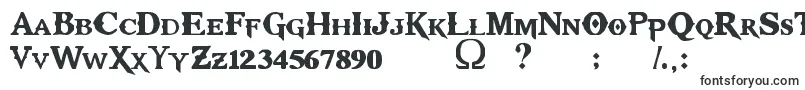 フォントKratosTruetype – Kで始まるフォント