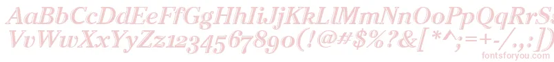 CheltenhamHtdOsItcTtItalic Font – Pink Fonts