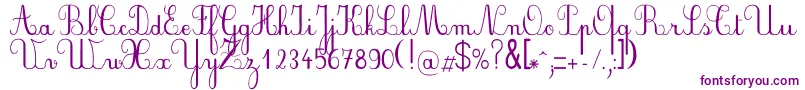 Plumnae Font – Purple Fonts
