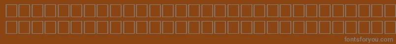 Шрифт Vrfwfi – серые шрифты на коричневом фоне