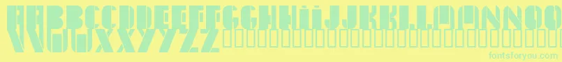 More about NewYorkSanj Font NewYorkSanj Font – Green Fonts on Yellow Background