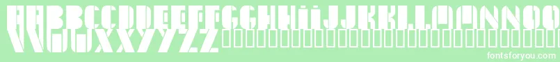 Więcej informacji o czcionce NewYorkSanj Czcionka NewYorkSanj – białe czcionki na zielonym tle