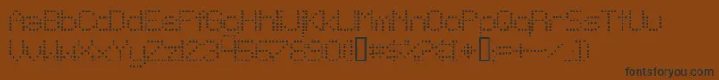 More about TelegraphicLightBold Font TelegraphicLightBold Font – Black Fonts on Brown Background