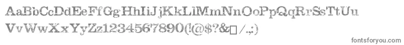 MegeonGrunge Font – Gray Fonts