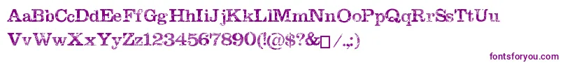 MegeonGrunge Font – Purple Fonts