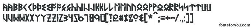 EyvindrBold-Schriftart – Schriftarten, die mit E beginnen