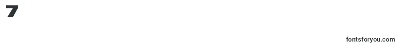 NovaUltraExpandedSsiExtraBlackExpanded Font – Fonts for Digit 7