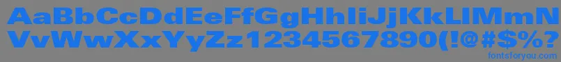 Подробнее о шрифте NovaUltraExpandedSsiExtraBlackExpanded Шрифт NovaUltraExpandedSsiExtraBlackExpanded – синие шрифты на сером фоне