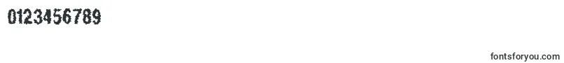 Regurgi Font – Fonts for Numbers and Digits