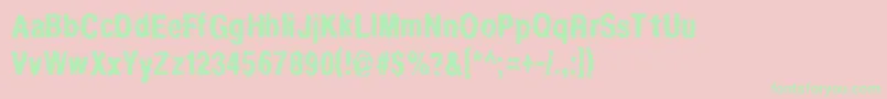 fuente Regurgi – Fuentes Verdes Sobre Fondo Rosa