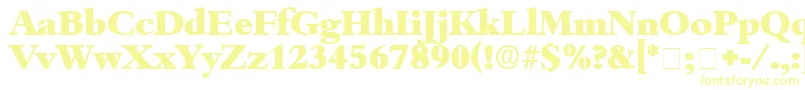 ScholeDisplaySsi Font – Yellow Fonts