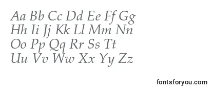 PalatinoltstdItalic Font