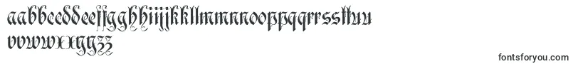 Шрифт Rurintaniac – английские шрифты