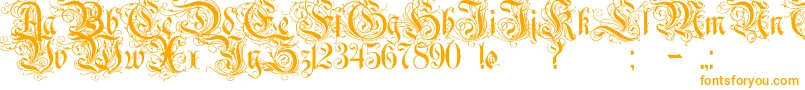 Rurintaniac Font – Orange Fonts