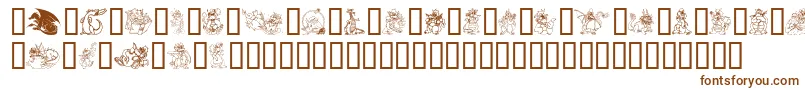 LisasDragons Font – Brown Fonts