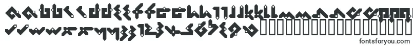 Шрифт Pentomino – декоративные шрифты
