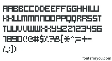 AvalonUi font – block Fonts