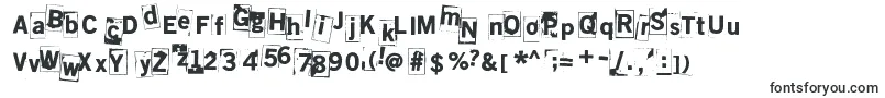 Шрифт HyeenanHaukotus – шрифты, начинающиеся на H