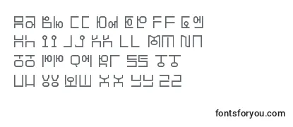 HangeulSimplify Font