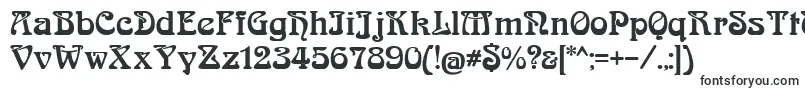 BoecklinsUniverse-fontti – Jännittävät fontit