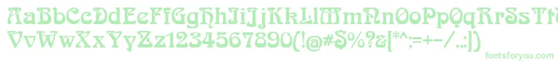 BoecklinsUniverse Font – Green Fonts