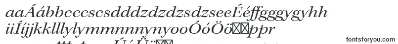 Шрифт KeplerstdExtitsubh – венгерские шрифты